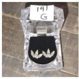 New/Old Stock Embellished Post Earrings