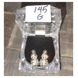 New/Old Stock Embellished Post Earrings