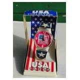 Vintage USA Collection Red, White & Blue Patriotic Watch
