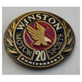 NASCAR Winston Cup Speedway Racing Series Race Car NOS Vintage Belt Buckle