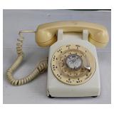 Vintage Vintage Bell System Western Electric Beige Rotary Dial Phone