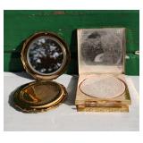 Lot of 2 Vintage Makeup Cases