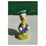 Vintage 4.5" Ceramic Disney Donald Duck Figure Salt Shaker
