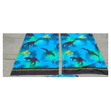 LOT of 2 Jurrasic World Curtain Panels- 64" x 30"