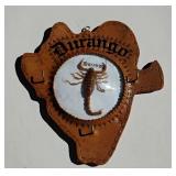 Durango Leather Scorpion 3 Peg Decor- Very Unique