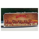 Budweiser Clydesdale Wooden Case BBQ Kit