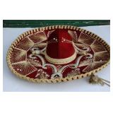 Vintage Large Fancy Vintage Mexican Sombrero Hat
