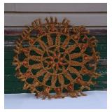 Vintage Large Macrame Wall Hanging -30"
