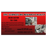 Bio Lab moving to new quarters- Surplus to Future Operations -386 Items  GO TO WWW.RLSPEAR.COM TO VI