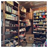 Vintage coffee and kitchen tins