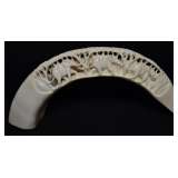 Pre-Embargo Ivory Elephant Tusk Bridge