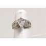 14kwg Pear Shaped Diamond Ring