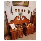 Tell City Hard Rock Maple Bedroom Set