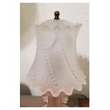 Hobnail details on shade