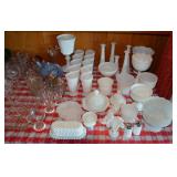 Vintage Milk Glass Collection