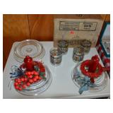 Glass Candle Centerpiece Holders (24)