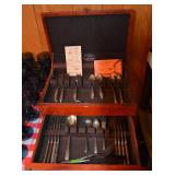 Gorham Silverplate "Invitation" 45 pcs & Case