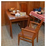 MCM Drop Leaf Dining Table & 4 Chairs