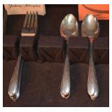 Gorham Silverplate "Invitation" 45 pcs & Case