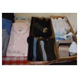 Shirts, socks, handkerchiefs