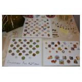 Tie tacks, lapel pins