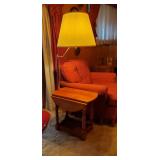 Maple Drop Leaf Table Lamp