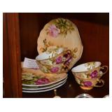 Lefton Heritage Rose Luncheon Set