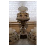 Lamp, Sconce Set 1970s Abigail Adams by Quoizel