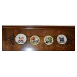 Decorative Plates & Holder