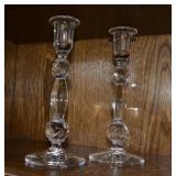 Crystal Candlesticks