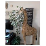 Very Lg Stuffed Giraffe