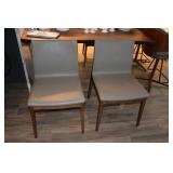 4 Italian Leather Chairs