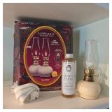 Pair of Oil Lamps, New