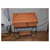 Side Table with storage