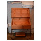 Side Table with storage