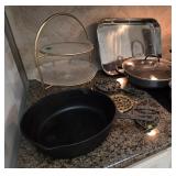 Vintage Cast Iron "Chicken Fryer"