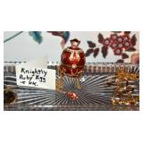 Russian-made Egg w/ Necklace