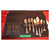 Electroplated Gold Stainless Set