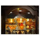 Amber & Carnival Glass