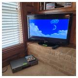 35" TV, VCR