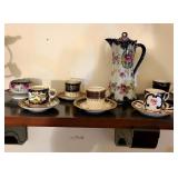 Antique coffee cups adn Saucers