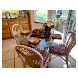 Rattan Breakfast Table