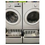 Near New washer & electric dryer