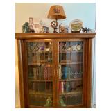 Leaded Glass Bookcase from Granny