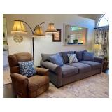 Living Spaces Goose Down Couch