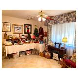 Sewing and Christmas room