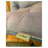 Cushions are included