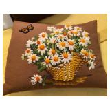 Vintage hand-made pillows