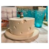 Vintage Mouse & Cheese