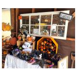 Antique window with mirrors